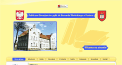 Desktop Screenshot of pg.poniec.pl