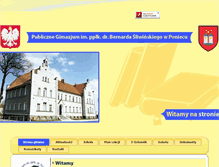 Tablet Screenshot of pg.poniec.pl